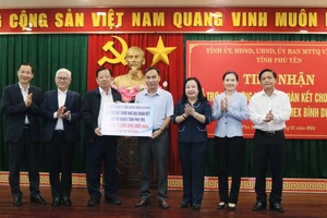 Hỗ trợ 5 tỷ đồng xây Nhà Đại đoàn kết cho người nghèo Phú Yên