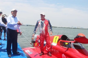 Đội đua thuyền máy F1 Bình Định - Việt Nam "mạnh nhất lịch sử giải đấu"