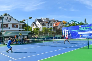 Hơn 200 doanh nhân trẻ tranh cúp Hội Doanh nhân trẻ tennis Lâm Đồng mở rộng lần 2 - 2023