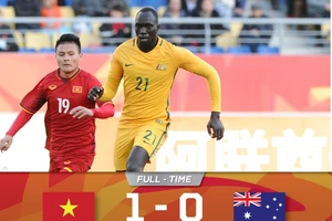 Bảng D: U23 Việt Nam - U23 Australia 1-0: Quang Hải sắm vai người hùng