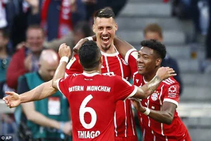 Bayern Munich - Moenchengladbach 5-1: Hùm xám thêm cữ dượt
