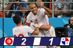 Bảng G, Panama - Tunisia 1-2: Youssef và Khazri giúp Tunisia hiên ngang rời giải