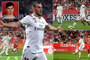 Girona - Real Madrid 1-4: Benzema lập cú đúp, Ramos, Gareth Bale cũng khoe tài