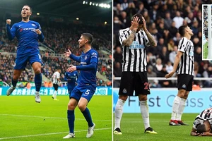 Newcastle United - Chelsea 1-2: The Blues thắng nhọc, tạm thời đứng nhì bảng