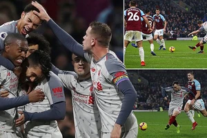 Burnley - Liverpool 1-3: Jack Cork khai màn, Milner, Firmino, Shaqiri ấn định chiến thắng