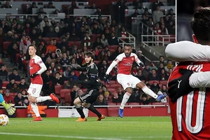 Arsenal - Qarabag 1-0: Lacazette giúp HLV Unai Emery vững ngôi đầu bảng E 