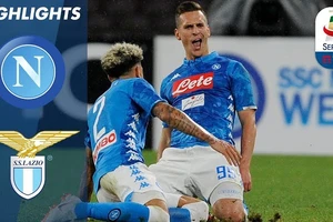 Napoli - Lazio 2-1: Jose Callejon, Milik giành 3 điểm, rút ngắn khoảng cách với Juve