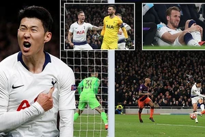 Tottenham - Man City 1-0: Aguero hỏng pen, ngôi sao Son Heung Min lại tỏa sáng