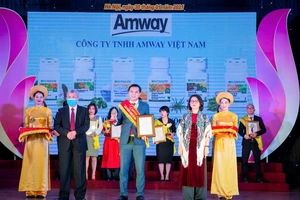 Amway Việt Nam lần thứ 8 nhận giải thưởng “Sản phẩm vàng vì sức khỏe cộng đồng”
