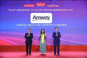 Amway Việt Nam là doanh nghiệp có vốn đầu tư nước ngoài kinh doanh thành công ở Việt Nam 10 năm liền
