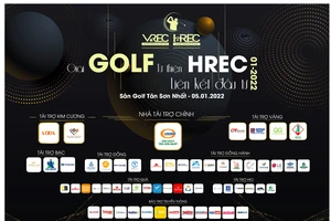 Giải Golf từ thiện VREC HREC 01 - 2022 kết nối đầu tư: Vận động quỹ xây cầu từ thiện 