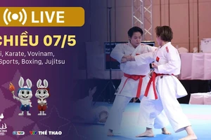 🔴 TRỰC TIẾP Các môn thể thao trọng điểm SEA Games 32 ngày 07/05: Vovinam, Karate, Ju Jitsu,...