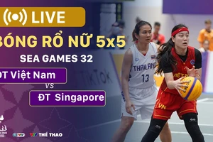 🔴 TRỰC TIẾP SEA Games 32, Bóng rổ nữ 5x5: VIỆT NAM vs SINGAPORE, Đoàn Việt Nam tạm dẫn đầu với 107 HCV