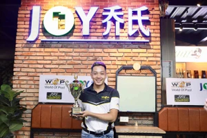 Hoàng Thái Duy vô địch Joy Senior 8 Ball Tournament sau loạt penalty kịch tính 