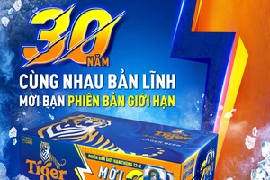 Tiger Beer ra mắt phiên bản thùng giới hạn đánh dấu cột mốc 30 năm cùng Việt Nam "đánh thức bản lĩnh"
