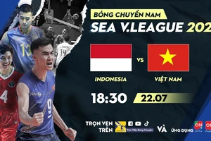 🔴Trực tiếp Bóng chuyền Nam - SEA V.League 2023: Indonesia vs Việt Nam 