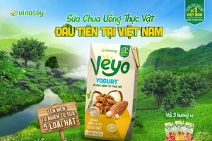 Sản phẩm sữa chua uống 100% từ thực vật VEYO được Vinasoy ra mắt vào năm 2022