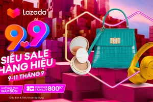 Lazada khởi động lễ hội mua sắm "9.9 Siêu sale Hàng hiệu"