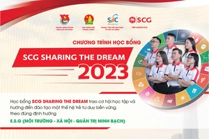Học bổng SCG Sharing The Dream 2023 tiếp tục đồng hành học sinh, sinh viên