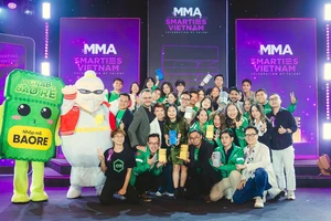 Grab bội thu giải thưởng tại Smarties Vietnam 2023 