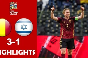 Bỉ vs Israel 3-1 : Kevin De Bruyne tỏa sáng cú đúp nhờ penalty, Tielemans góp công, Castagne bất ngờ phản lưới nhà