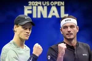 Hành trình đến chung kết US Open 2024 của 2 tay vợt Jannik Sinner vs Taylor Fritz, diễn ra vào 1g00 ngày 9/9