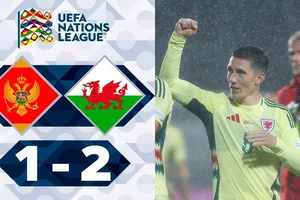 Xứ Wales vs Montenegro 2-1: Kieffer Moore lập công sau 1 phút, Harry Wilson chốt hạ chiến thắng sau 3 phút, Driton Camaj ghi bàn danh dự