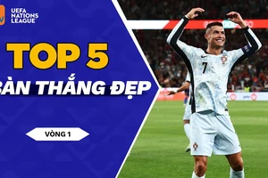 Federico Dimarco, Cristiano Ronaldo, Jack Grealish, Youri Tielemans, Florian Wirtz vào tốp 5 bàn thắng đẹp mắt của vòng đấu Nations League vừa qua