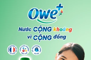 Nước bổ sung khoáng Owe+ tốt cho sức khỏe cùng cam kết xã hội