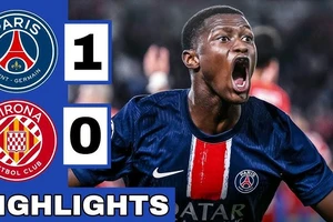 PSG vs Girona 1-0: Dembele, Asensio, Barcola tịt ngòi, Gazzaniga bất ngờ phản lưới nhà phút 90, PSG có 3 điểm may mắn