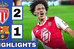 Monaco vs Barcelona 2-1: Garcia bị thẻ đỏ, Vanderson kiến tạo, Akliouche mở bàn, sao Yamal gỡ hòa, Vanderson lần nữa kiến tạo, Ilenikhena hạ Barca