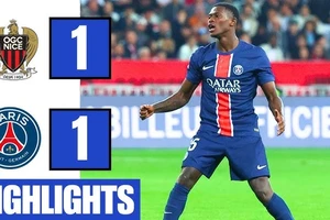 Nice vs PSG 1-1: Ali Abdi may mắn hạ Donnarumma, Dembele kiến tạo, Mendes tung cú sút gỡ hòa, PSG bị AS Monaco tạm soán ngôi đầu Ligue 1 