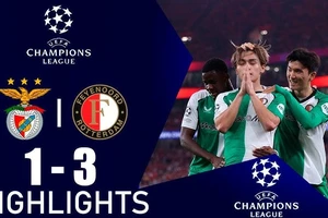 Benfica vs Feyenoord 1-3: Ueda Ayase mở bàn, Antoni Milambo tỏa sáng cú đúp, Kerem Akturkoglu ghi bàn danh dự