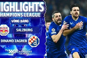 Salzburg vs Dinamo Zagreb 0-2: Sandro Kulenovic mở bàn, Alexander Schlager bị thẻ đỏ, Bruno Petkovic ấn định chiến thắng