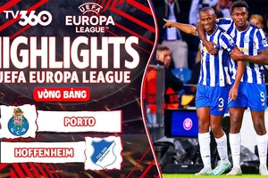 Porto vs Hoffenheim 2-0: Nicholas Gonzalez kiến tạo, Tiago Djalo tỏa sáng phút bù giờ hiệp 1, Samu Omorodion ấn định chiến thắng