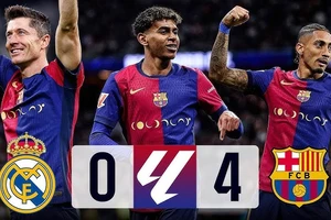 Real Madrid vs Barcelona 0-4: Bellingham, Mbappe, Vinicius tịt ngòi, Lewandowski ghi cú đúp, Yamal, Raphinha tỏa sáng, Barca hạ Real với kịch bản khó tin