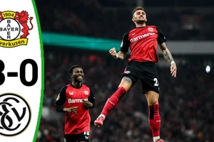 Leverkusen vs Elversberg 3-0: Tella kiến tạo, Schick sớm tỏa sáng cú đúp sau 9 phút, Garcia chốt hạ thế trận sau 36 phút