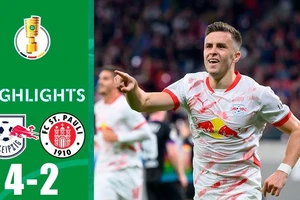 RB Leipzig vs Pauli 4-2: Guilavogui, Eric Smith lập công nhưng Yussuf Poulsen xuất thần cú đúp, Baumgartner, Antonio Nusa góp công chiến thắng