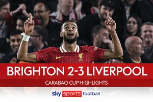 Brighton vs Liverpool 2-3: Mãn nhãn 5 bàn thắng, Gakpo xuất thần cú đúp, Diaz góp công chiến thắng, Adingra, Lamptey ngược dòng bất thành