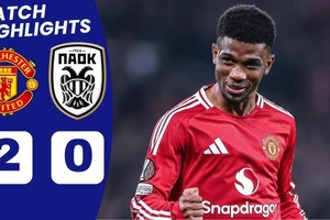 Man United vs PAOK 2-0: Amad Diallo khai bàn, Fernandes kiến tạo, Amad Diallo lần nữa tỏa sáng hoàn thành cú đúp