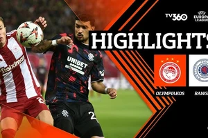 Olympiakos vs Rangers 1-1: Kịch tính hiệp 2, Ayoub El Kaabi khai bàn, Cyriel Dessers lập tức gỡ hòa sau 8 phút, bất phân thắng bại