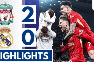 Liverpool vs Real Madrid 2-0: Mbappe tịt ngòi, Bradley kiến tạo, Mac Allister phá lưới Courtois, Robertson kiến tạo, Gakpo chốt hạ Real