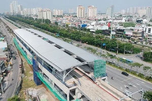 Nhà ga của tuyến metro Bến Thành - Suối Tiên. Ảnh: CAO THĂNG