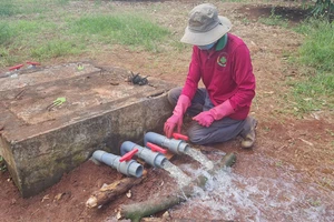 Đắk Lắk: Một dự án cấp nước vỡ đường ống lần thứ 14