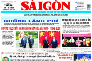 Báo Sài Gòn Giải Phóng ngày 14/10/2024