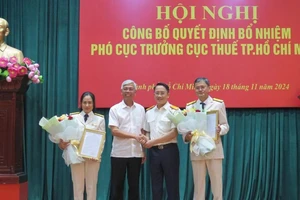 Cục Thuế TPHCM có thêm 2 phó cục trưởng