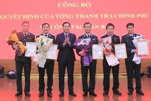 Thanh tra Chính phủ công bố loạt nhân sự mới