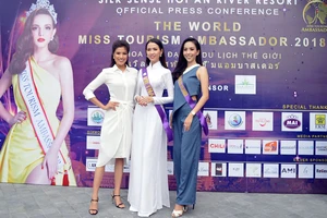 Người đẹp Phan Thị Mơ là gương mặt đại diện Việt Nam tham dự cuộc thi này