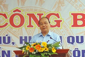 Thủ tướng Nguyễn Xuân Phúc dự Lễ công nhận xã Quế Phú đạt chuẩn nông thôn mới