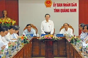 Quảng Nam cần tập trung xây dựng tỉnh công nghiệp